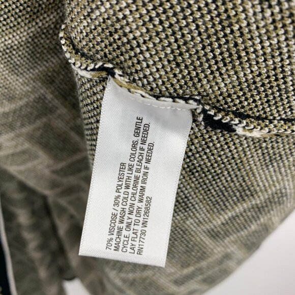 DVF Target Wrap Dress Collared Sleeveless Sweater Midi Black - Picture 8 of 12